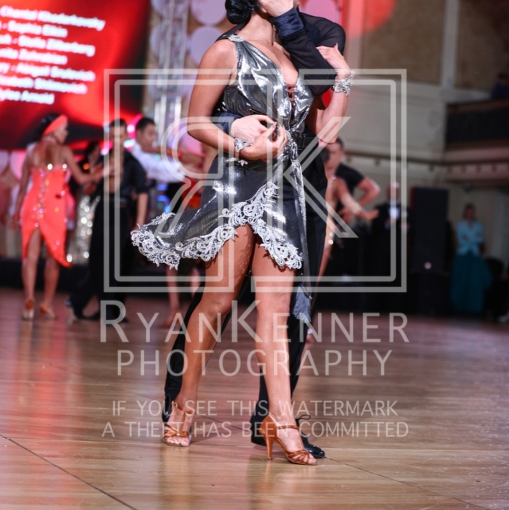 Ballroom Latin competition dance dress